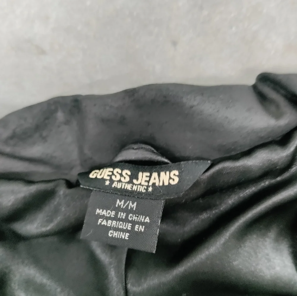 Guess leather coat